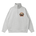 Quarter-Zip Drop Shoulder Sweatshirt