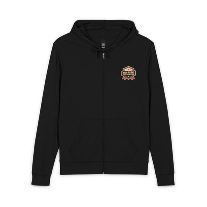 District® Unisex Jersey Full-Zip Hoodie