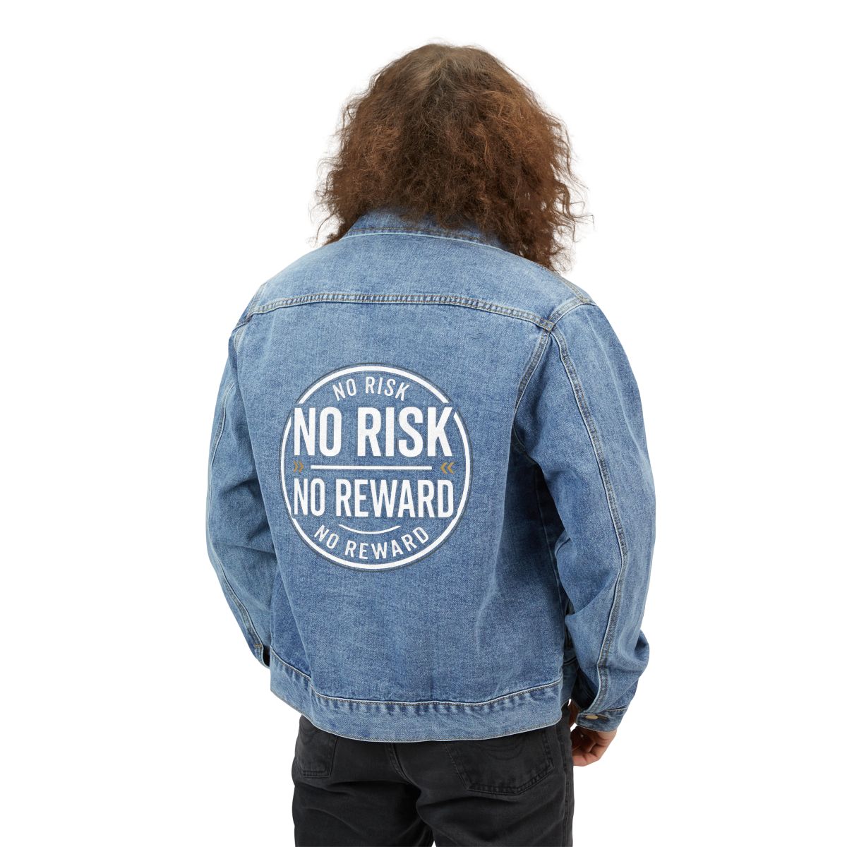 Men's Denim Jacket - Back View